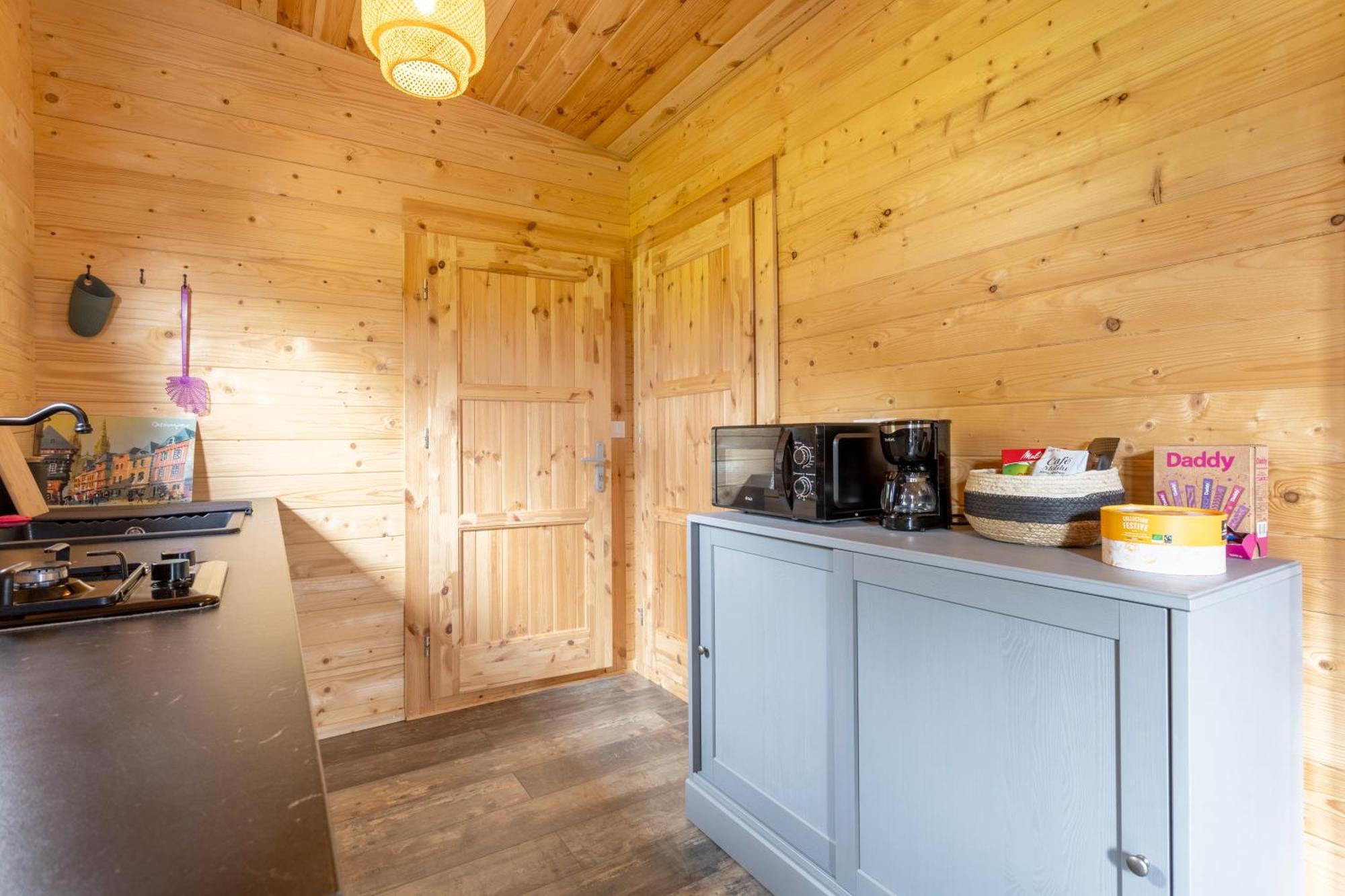Chalet 4 Pers Landeleau 2Kms Canal Exteriör bild